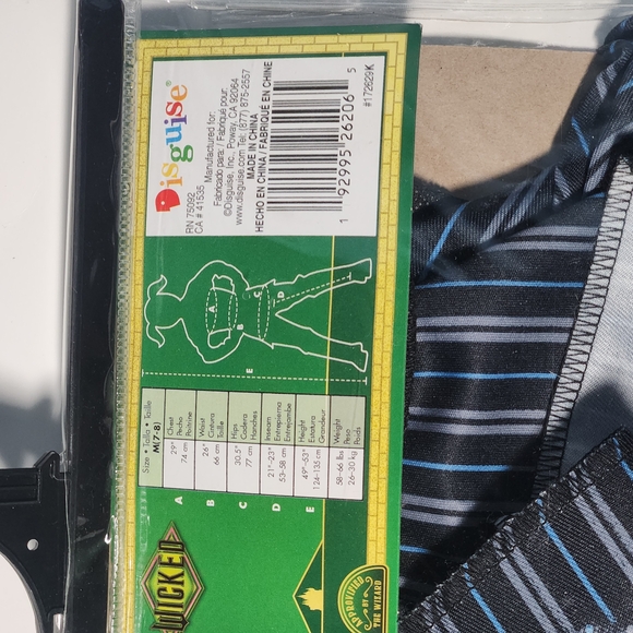 Wicked Elphaba Shiz Child Costume - Black - Picture 5 of 10